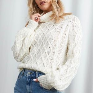 Emily cable knit
